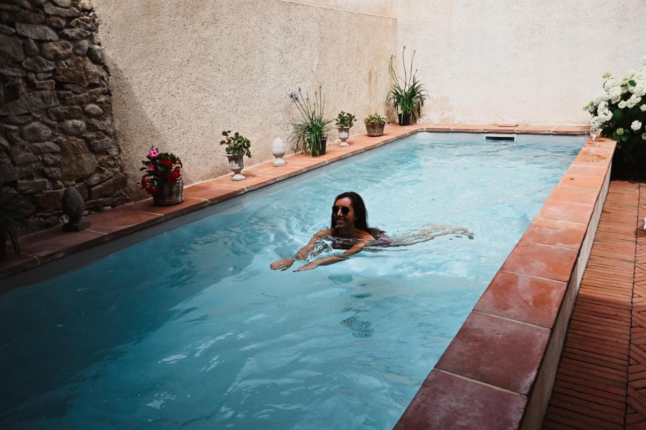 Demeure De La Carmine, Sejour Bien-Etre D'Exception, Piscine, Hammam, Champagne Bed and Breakfast Mirepoix  Exteriör bild
